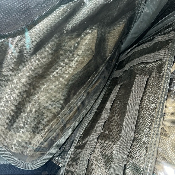 Atlantic Laptop Briefcase Overnight Carry On Black Case 16"x12"adjustable Strap - Picture 7 of 11